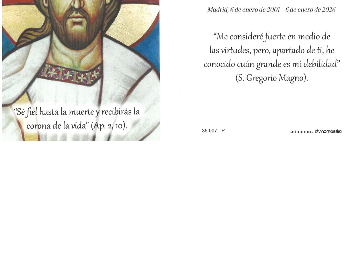Homilía del XXV aniversario ordenación sacerdotal de nuestro&nbsp;párroco
